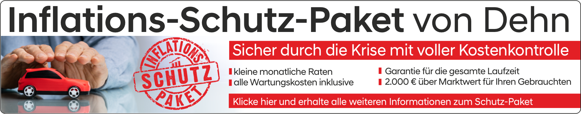 Banner Inflations Schutz Paket