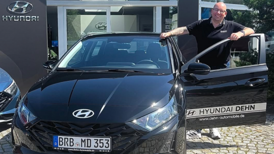 Satter Preisnachlass auf DEHN Hyundai i20!
