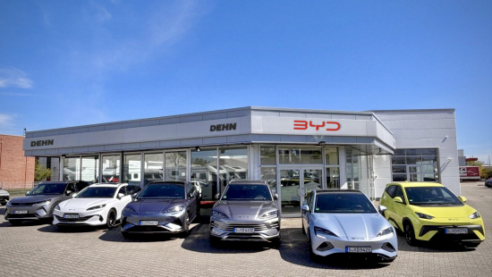 BYD zukünftig bei DEHN Automobile