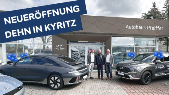 Neueröffnung der neuen Filiale in Kyritz